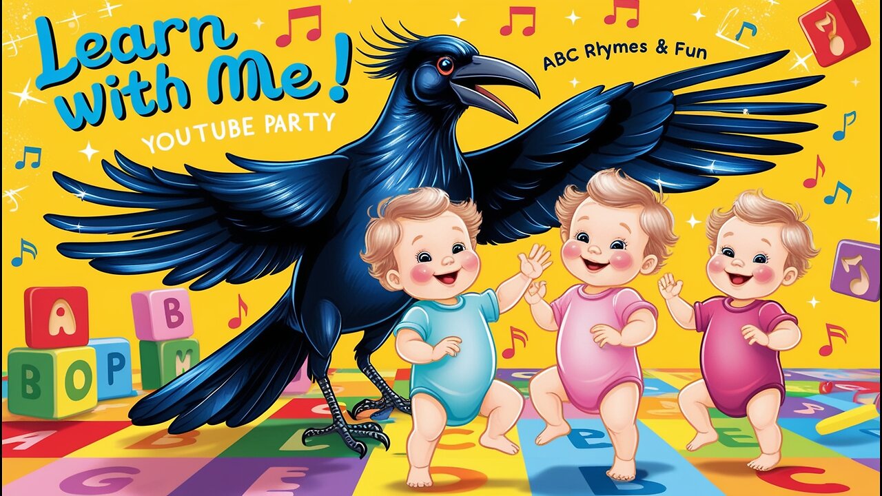 Learn English Alphabet for Children with Crow | ABC Song #episode20 #abcsong #abcdrhymesforbabies