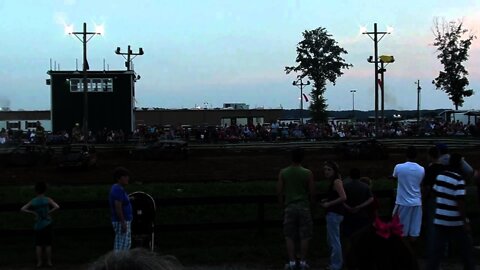 Carrolton KY mini stock car demo derby 6-11-11