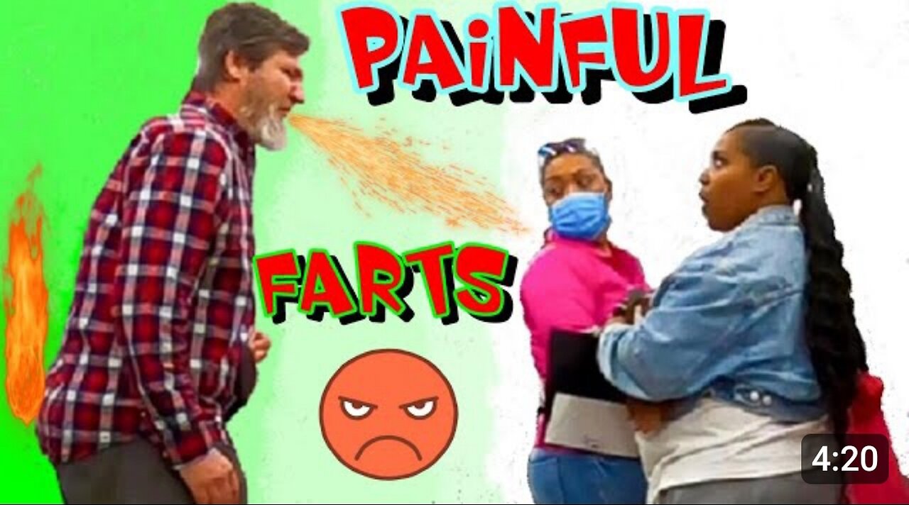 Farting with Painful Grunting & Straining | Funny Farting Pranks compilation