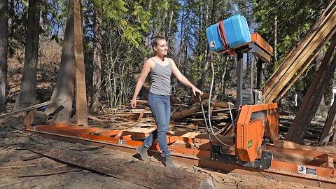 Milling Lumber For A New Build! Can We Build It For Free?