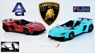 VERSUS - Lamborghini Aventador J - Fujimi VERSUS AUTOart