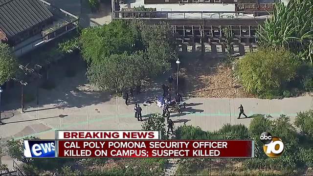 Cal Poly Pomona security officer killed on campus