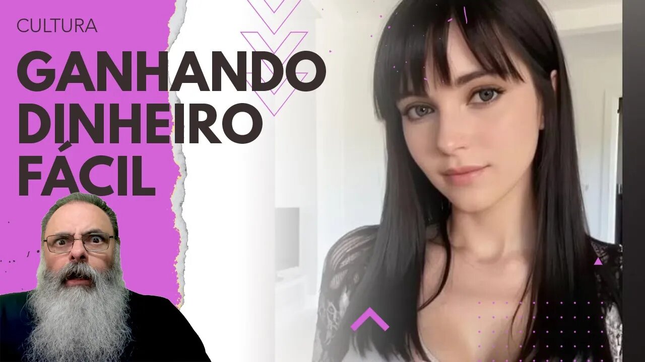 GAROTOS criam MULHER VIRTUAL e GANHAM DINHEIRO vendendo PACK com TUDO gerado por STABLE DIFFUSION