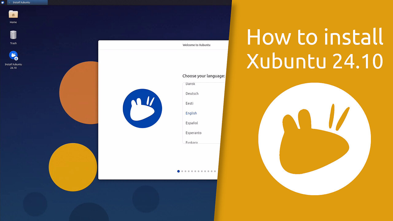 How to install Xubuntu 24.10 Oracular Oriole