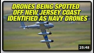 Drones Being Spotted Off New Jersey Coast Identified As Navy Drones