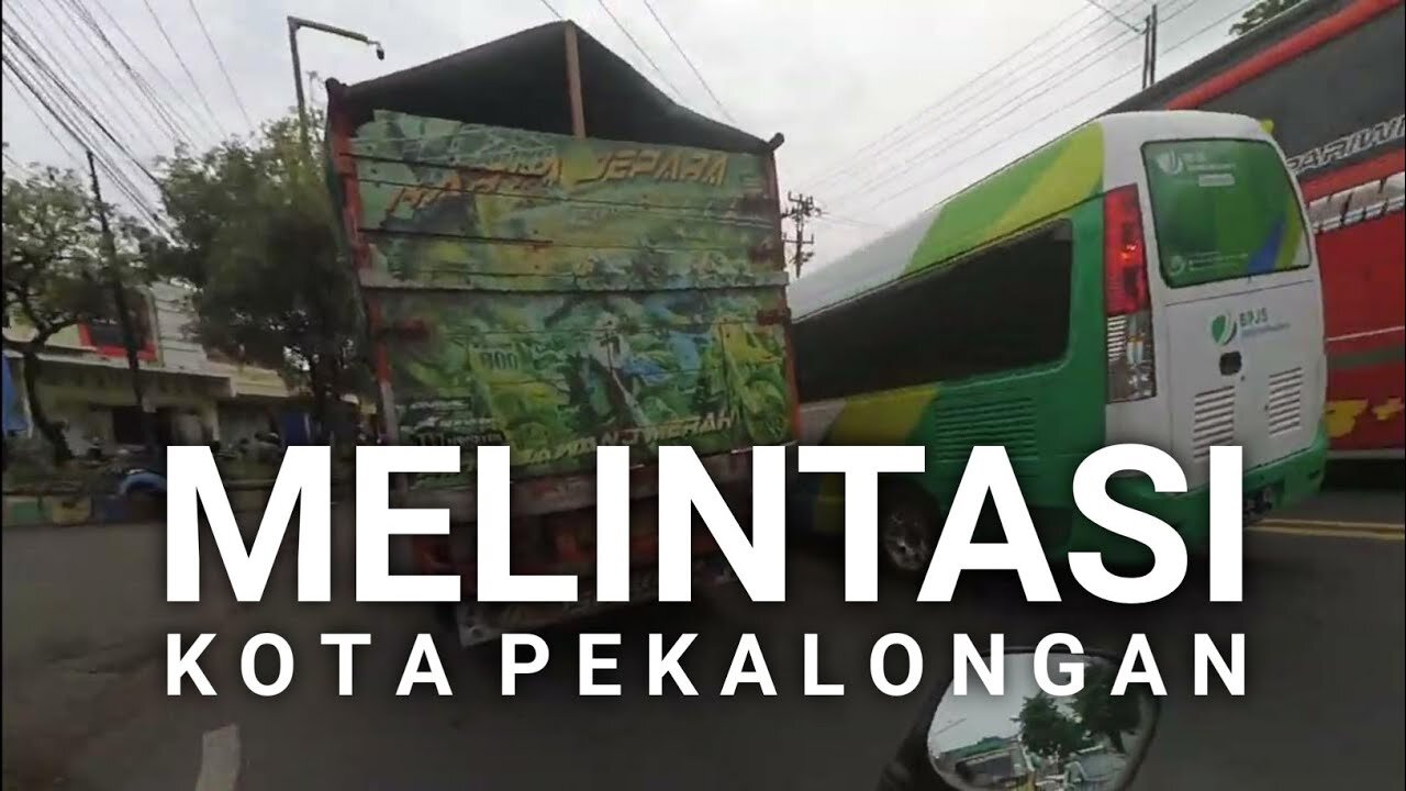 SUASANA PAGI HARI KOTA PEKALONGAN JAWA TENGAH