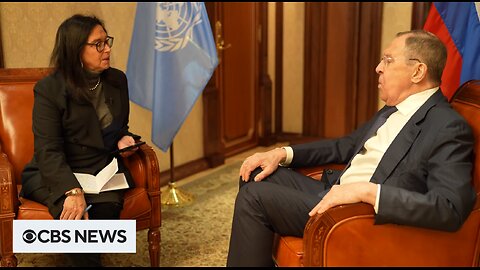 Lavrov to CBS News: No difference in Ukraine if Trump were elected