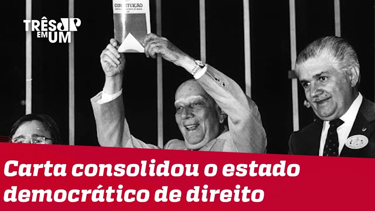 Constituição Federal completa 33 anos em vigor