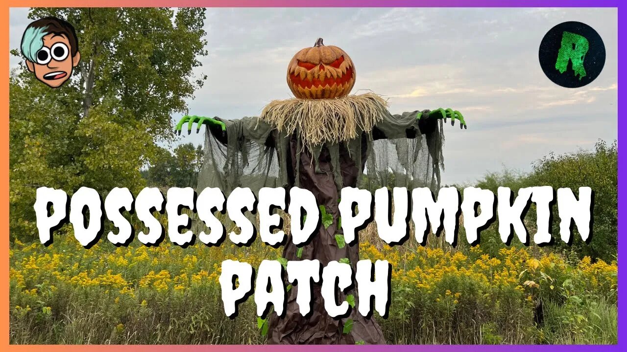 👻Halloween City - Possessed Pumpkin Patch Unboxing/Setup! Featuring Ryanz!🎃