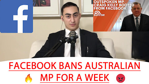 🔴 FACEBOOK BANS AUSTRALIAN MP FOR A WEEK 😡 🔥