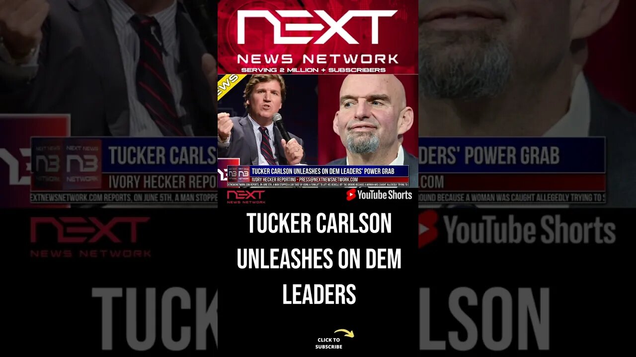 Tucker Carlson Unleashes on Dem Leaders' Power Grab #shorts