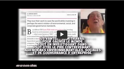 IL NE FAUT PAS AVOIR PEUR, VOUS NE POSSÉDEREZ PLUS RIEN ET V