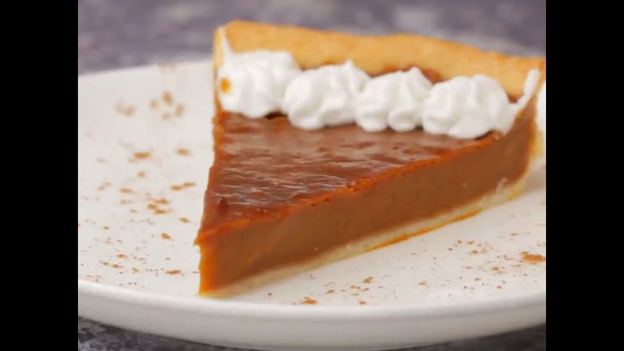 Vegan pumpkin pie