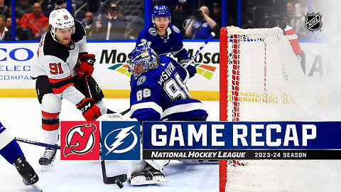 Recap: NJD @ TBL 1.11.24