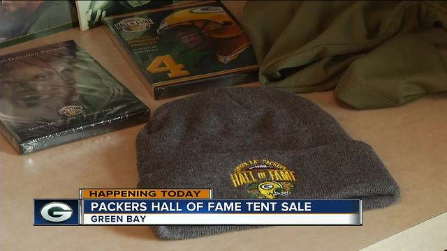 Packers Hall of Fame hosting tent sale at Stadium View