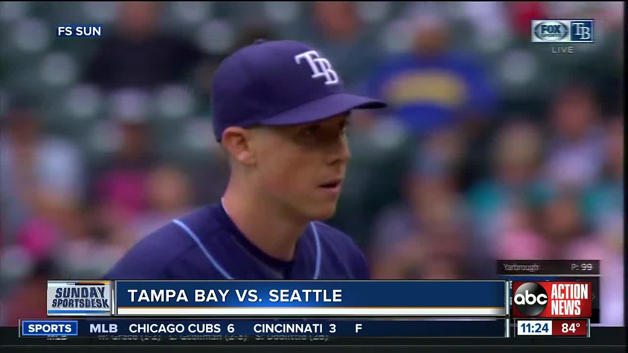 Rays’ Ryan Yarbrough “little angry” over hook after 8 2/3 innings in 1-0 win over Mariners