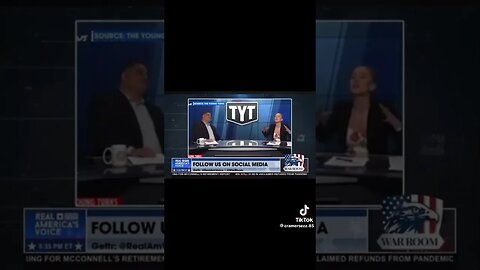 TYT might need a new host as Anna makes right wing talking points now!