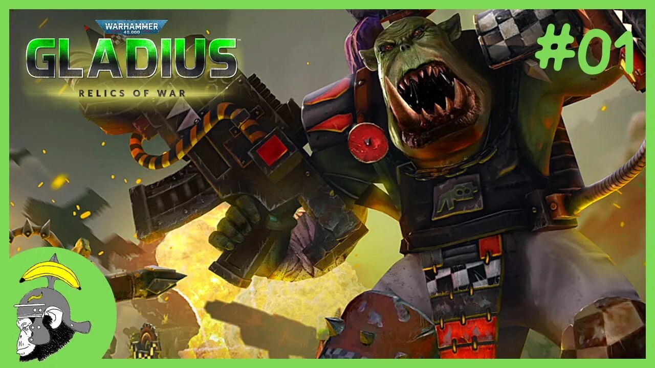 WAAAAAAAGGGHH | Warhammer 40k Gladius (Orks) - Gameplay PT-BR #01