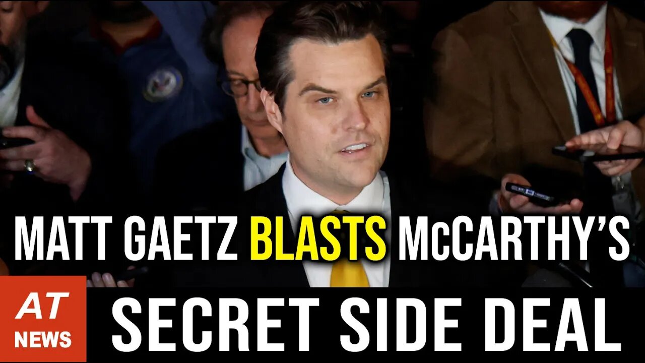 Rep. Matt Gaetz SCHOOLS reporters on house procedures after attempting to oust Speaker McCarthy