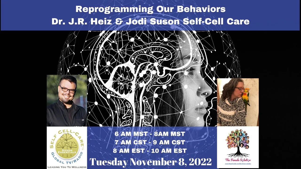 Self-Care Presents Reprogramming Our Behaviors with Dr J.R. Heiz