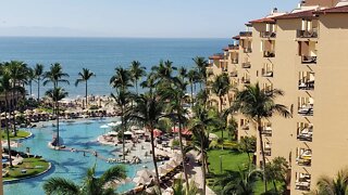 Live From Our Balcony- Villa del Palmar Flamingos Resort