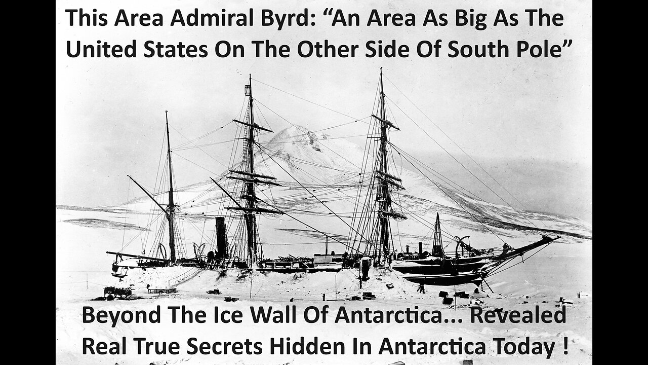 Beyond The Ice Wall Of Antarctica... Revealed Real True Secrets Hidden In Antarctica