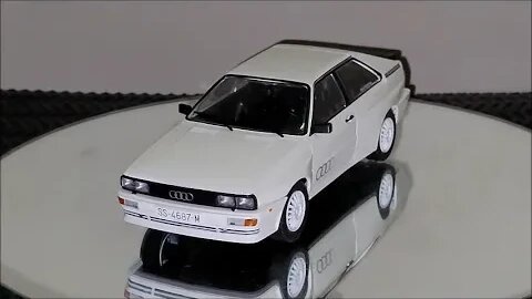 Model car unboxing: Audi Quattro 1980 - 1:24 - Coches Inolvidables - España