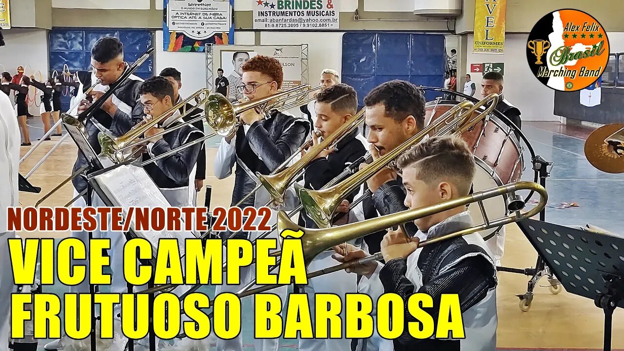 BANDA MARCIAL FRUTUOSO BARBOSA 2022 NA COPA NORDESTE NORTE DE BANDAS E FANFARRAS 2022