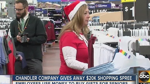 Chandler company gives away BIG shopping spree