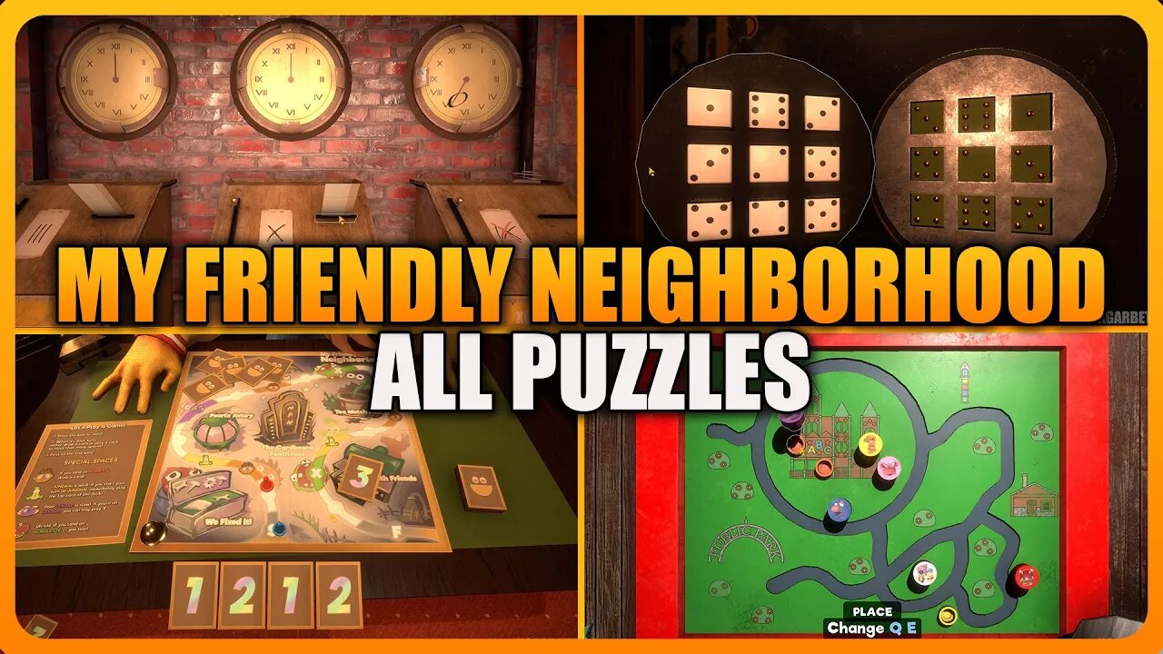 My Friendly Neighborhood - All Puzzles & Solutions