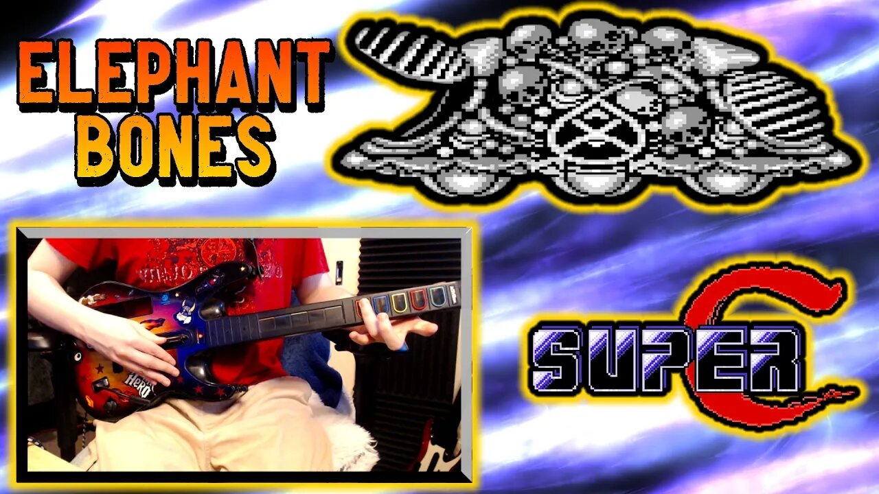 I use a Guitar to play Super C nes #5