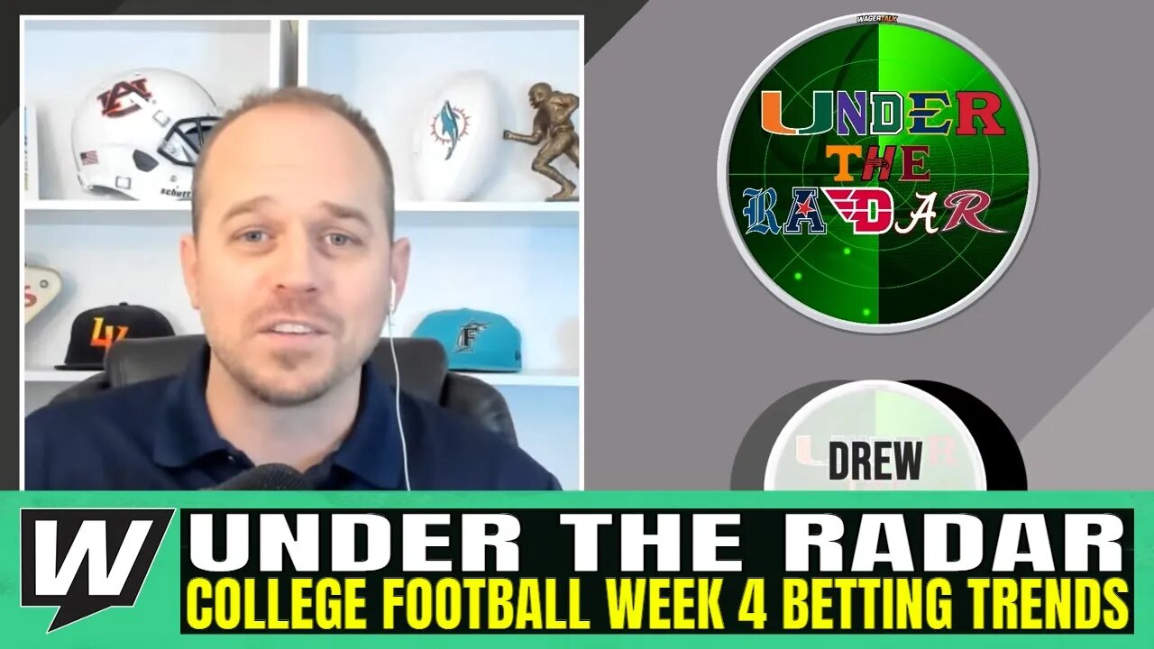 College Football Week 4 Betting Preview | Worst Teams Against The Spread | Under The Radar | Sept 23