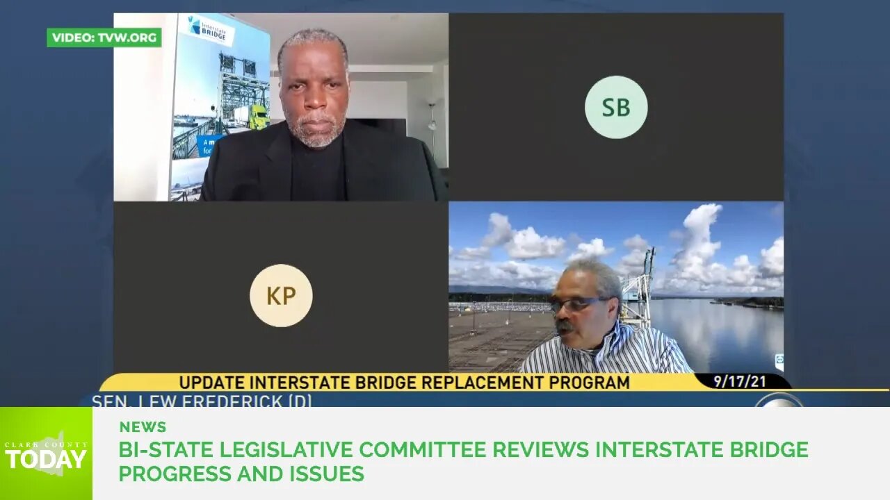 Bi-State Legislative Committee reviews Interstate Bridge progress and issues