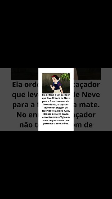 desenho a branca de neve