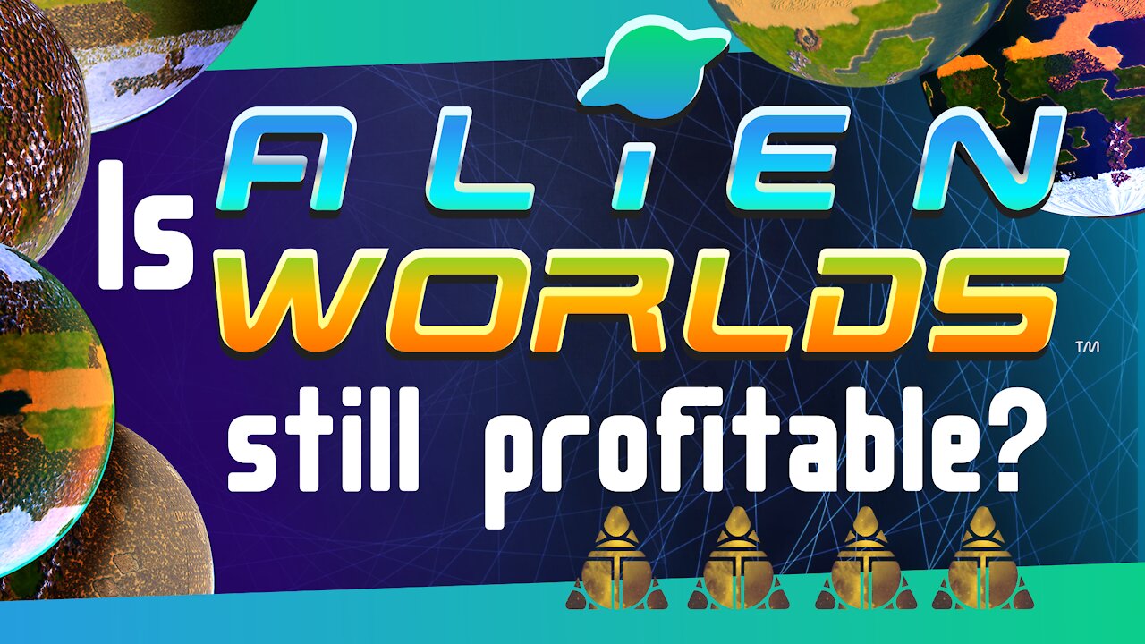 A sci-fi metaverse where you can play-to-earn crypto! | TLM Alien Worlds