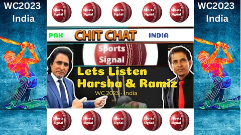 भारत WC23 जीतने जा रहा है - हर्षा भोगले | Pakistan is not looking good - Ramiz Raja | Prediction