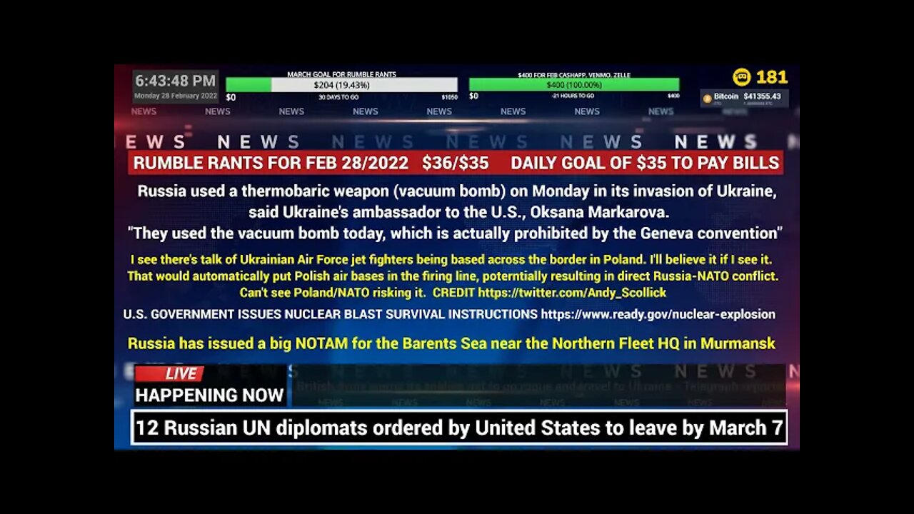 TNS NEWS EVENT: LIVE COVERAGE OF UKRAINE
