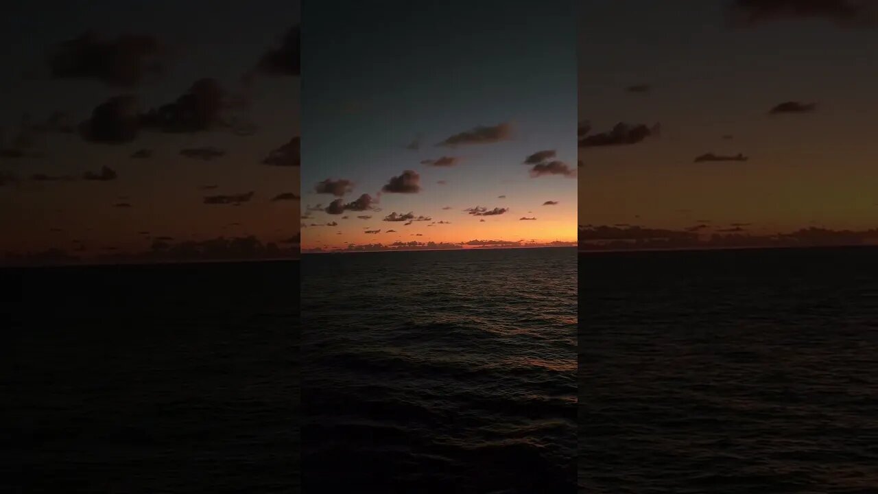 Sunset From Wonder of The Seas! - Part 4