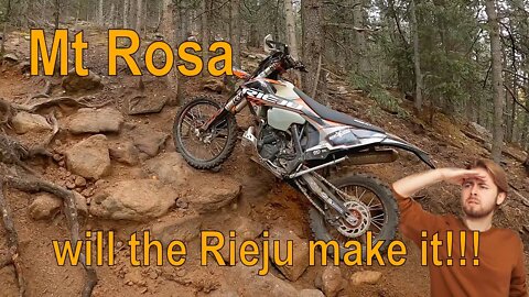 2022 Rieju MR 300 Pro | How does it do going up Mt Rosa #672?