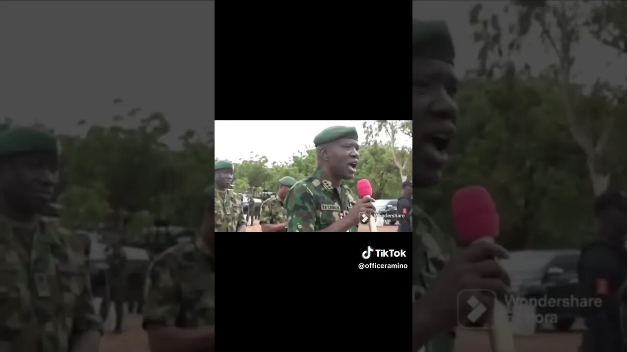 Nigerians Army Refuse going to Niger it not our business