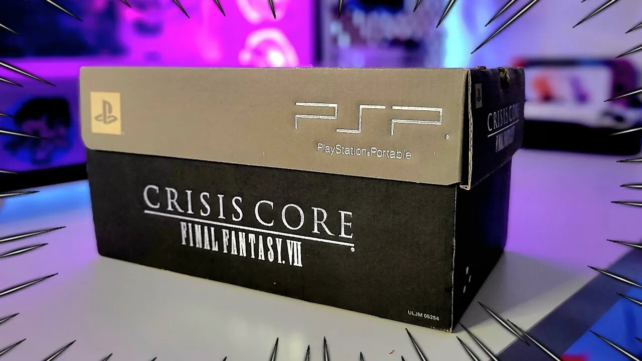 PSP 2000 Crisis Core Limited Edition Japanese Import Unboxing!