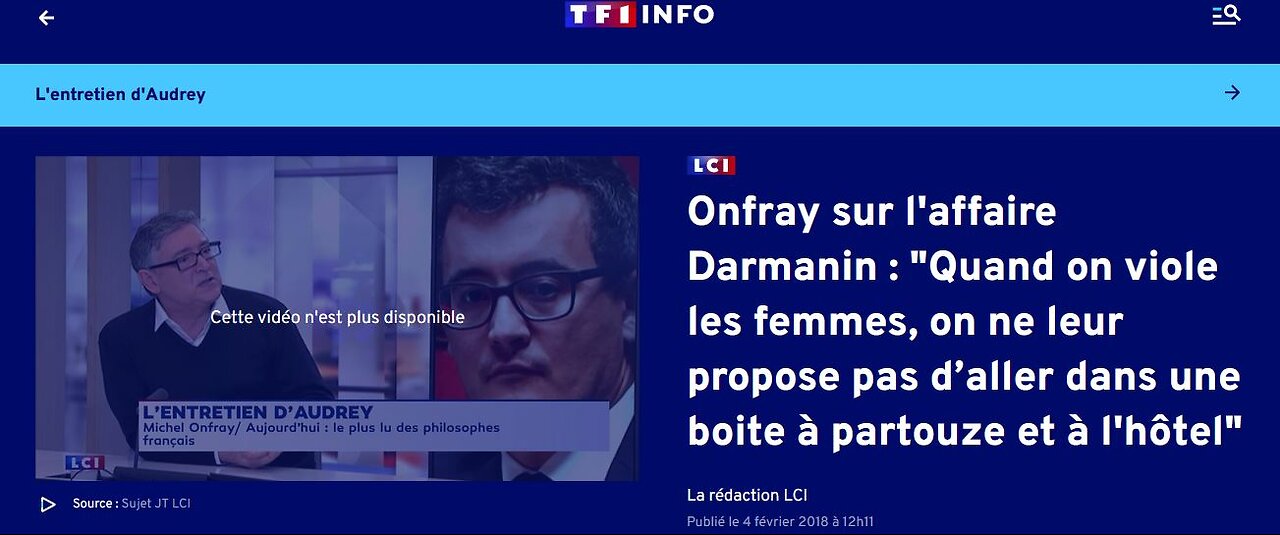 Darmanin... vous avez dit "morale" !?