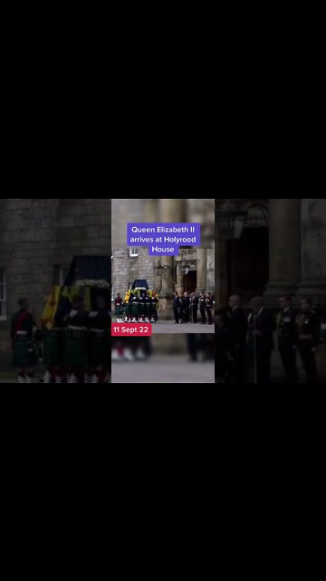 Queen Elizabeth II arrives at Holyrood