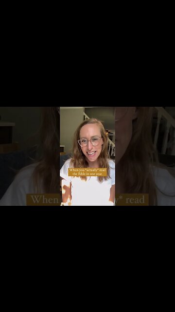 How it Feels to Read the Bible in One Year