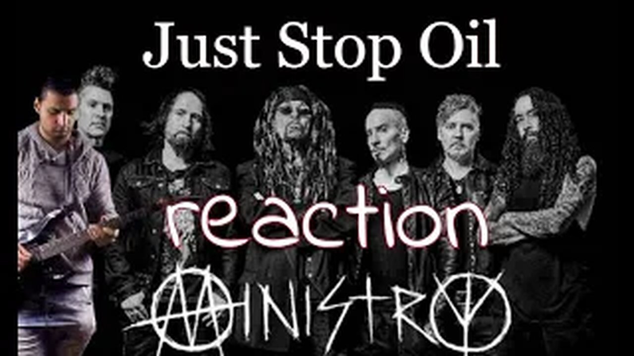 MINISTRY - Just Stop Oil (OFFICIAL LYRIC VIDEO) reaction