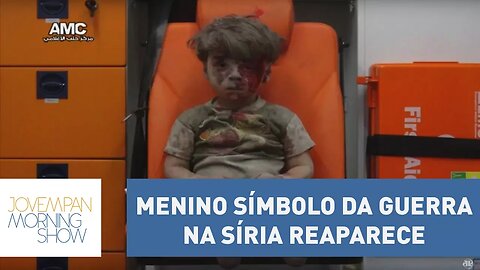 Menino símbolo da guerra na Síria reaparece em entrevista | Morning Show