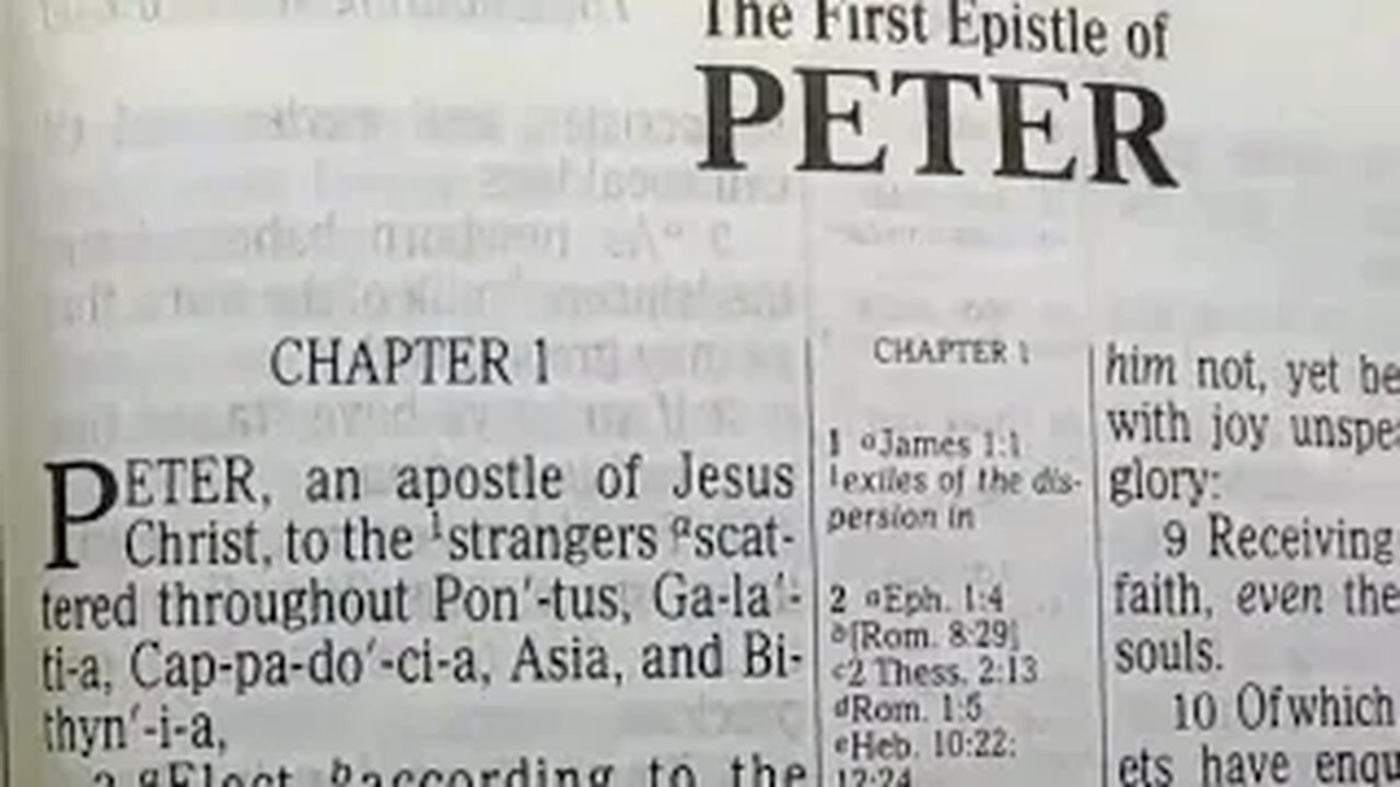 1 Peter: Chapters 01-05