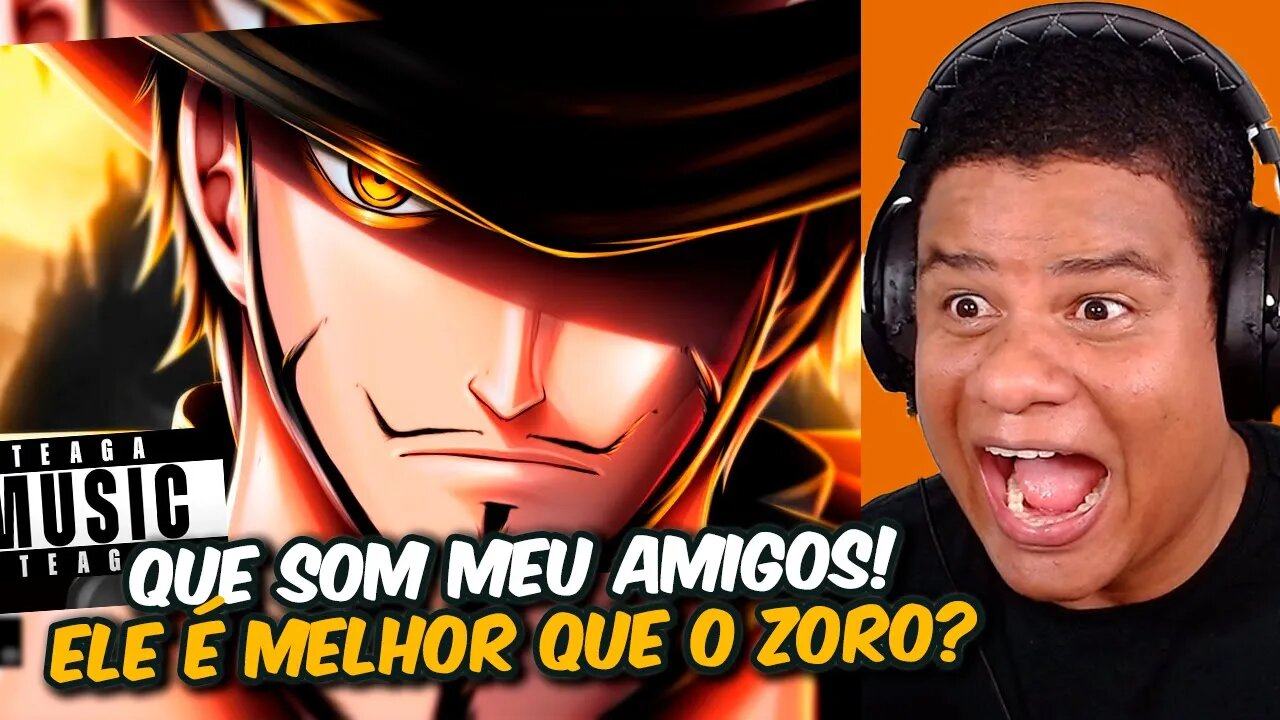 REAGINDO a VISÃO | MIHAWK (One Piece) | TEAGA | React Anime Pro