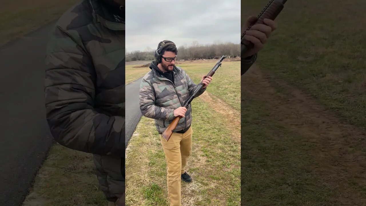 Shooting My Dream Shotgun | Winchester Model 1897 Trench Shotgun