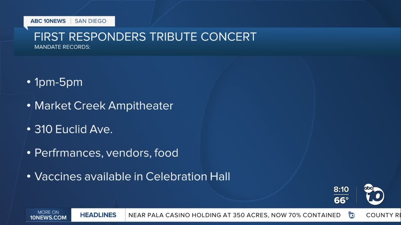 First Rsponders tribute concert
